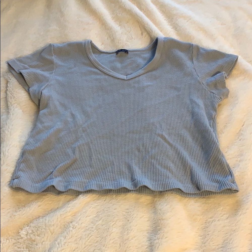 Brandy Melville blue crop top